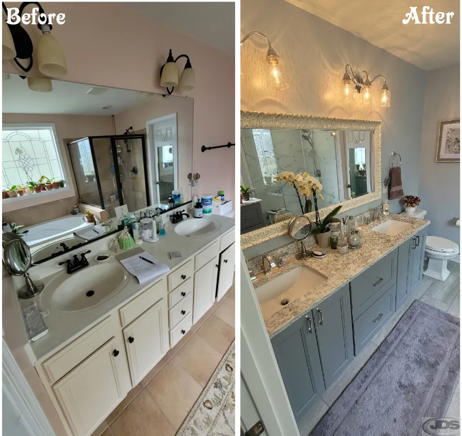 JDSBath french provincial bathroom remodel henrico va