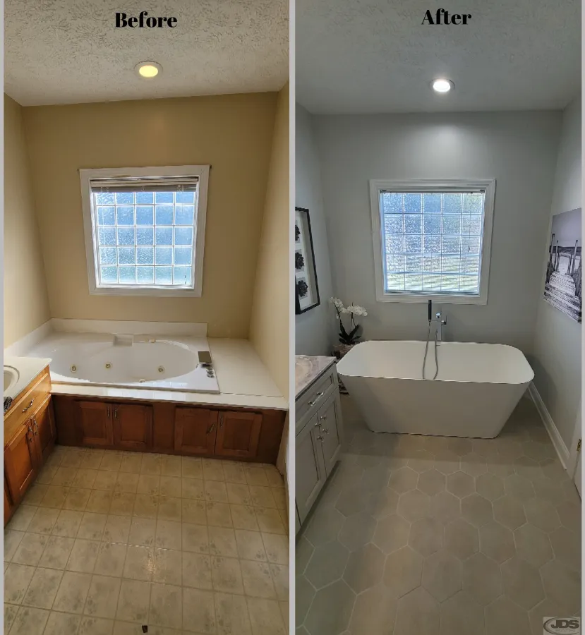 JDSBath garden tub replaced with soaking tub chester va