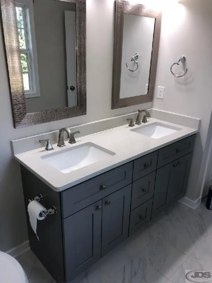 JDSBath new vanity custom double sink mirror midlothian va