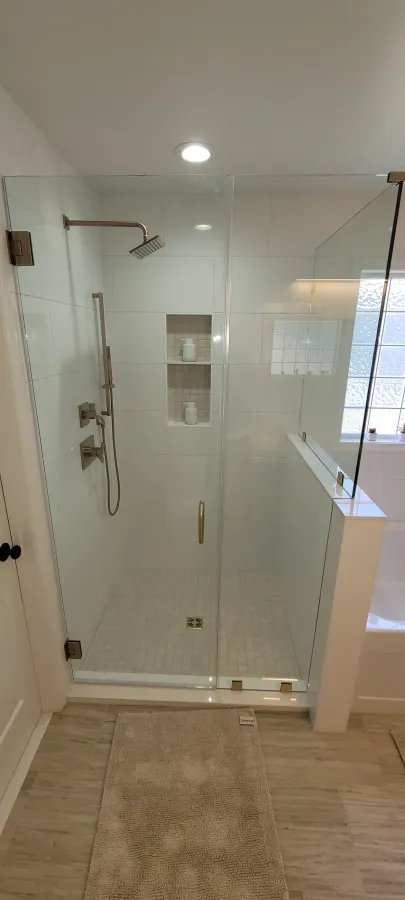 JDSBath shower replacement tile walk in shower chester va
