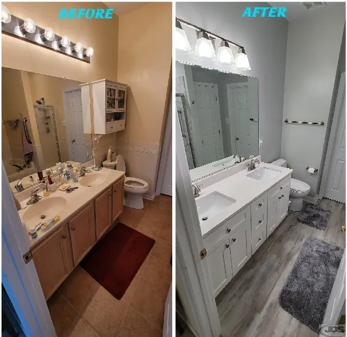 JDSBath vanity replacement bathroom remodel north chesterfield va