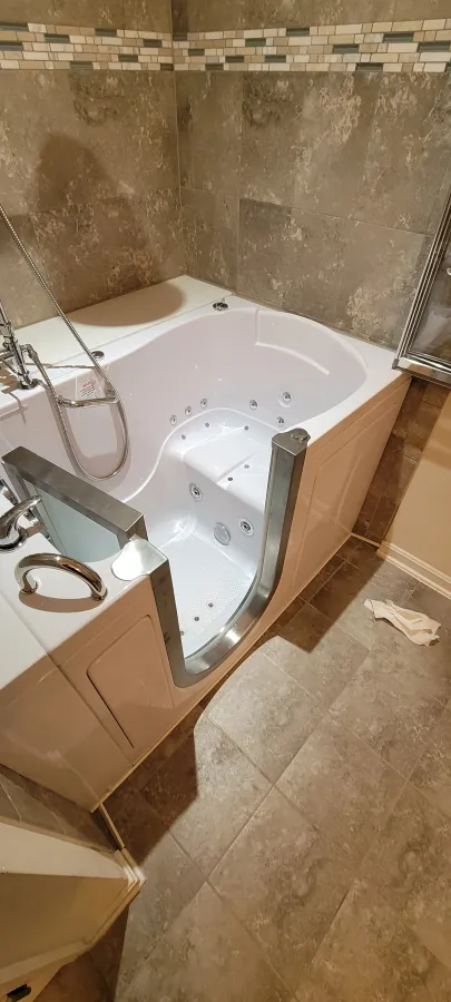 JDSBath walk in bathtub tile walls floors new kent va