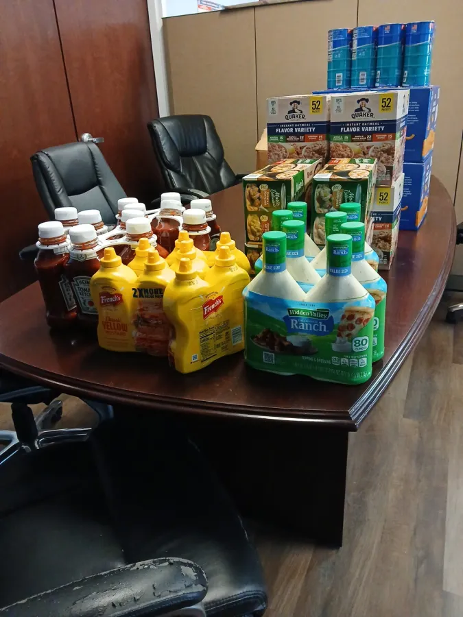 JDS Bath food drive donations winter 2026 centeral va