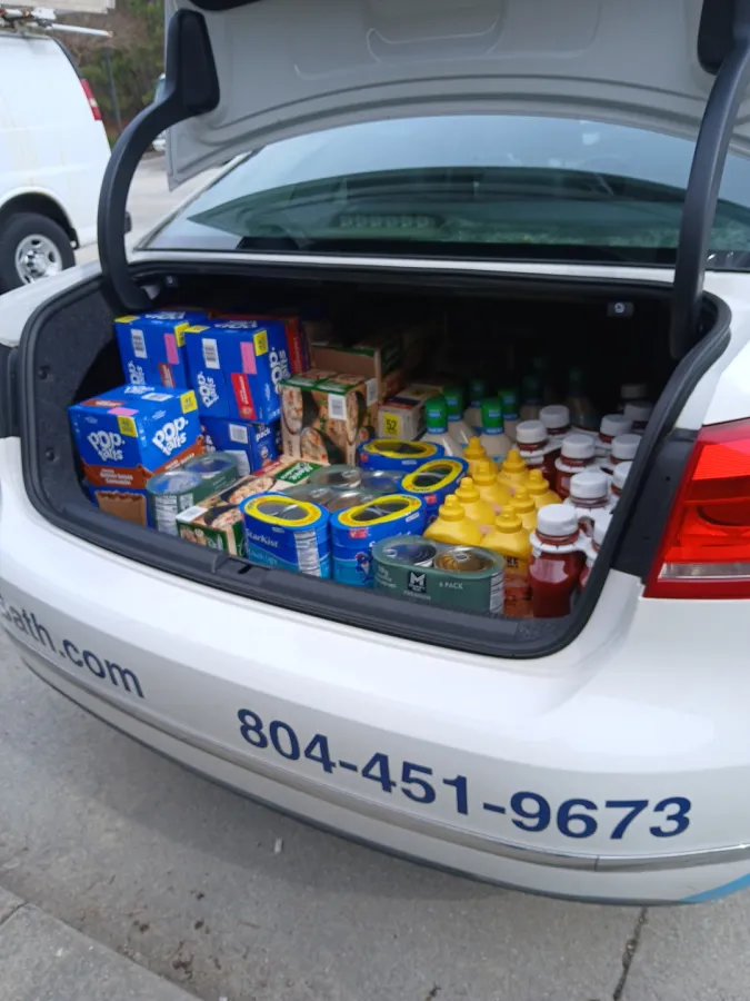 JDS Bath winter 2026 food drive chesterfield va