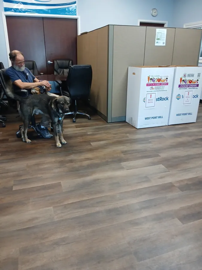 JDSBath Eustice Paul and Winston observing the food drive donation boxes 2026