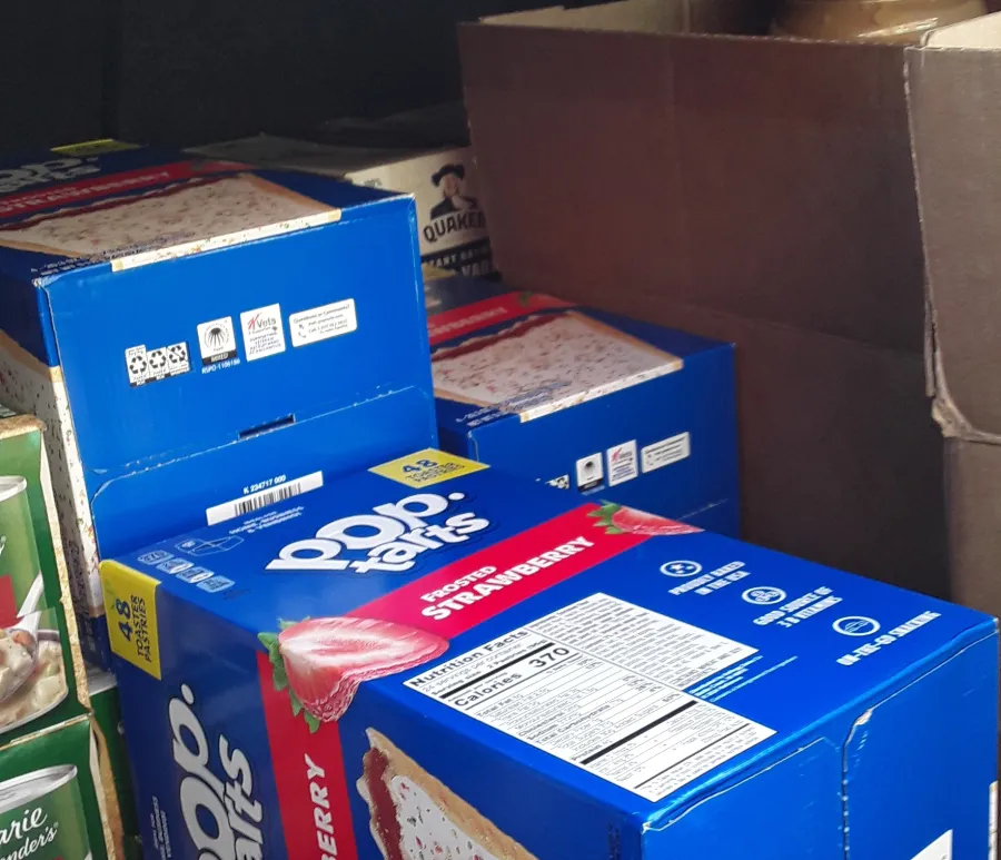 JDSBath loaded collection for winter 2025 food drive collection chesterfield va