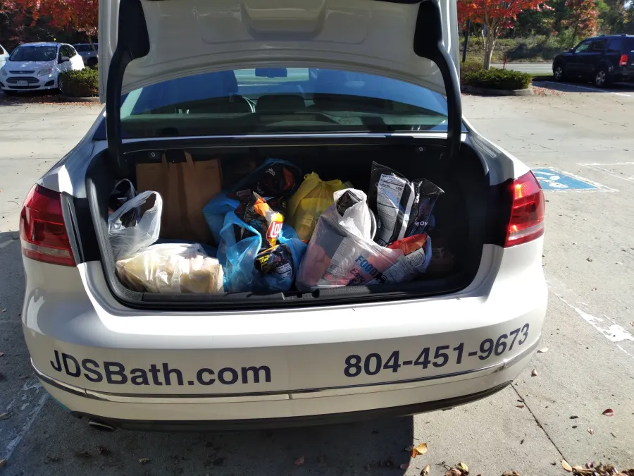 JDSBath winter 2023 food drive donation chesterfield va