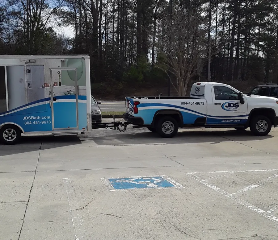 JDSBath mobile showroom truck richmond va