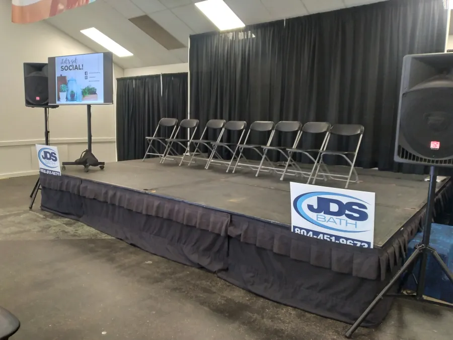 JDSBath richmond home + garden show 2025 stage sponsor