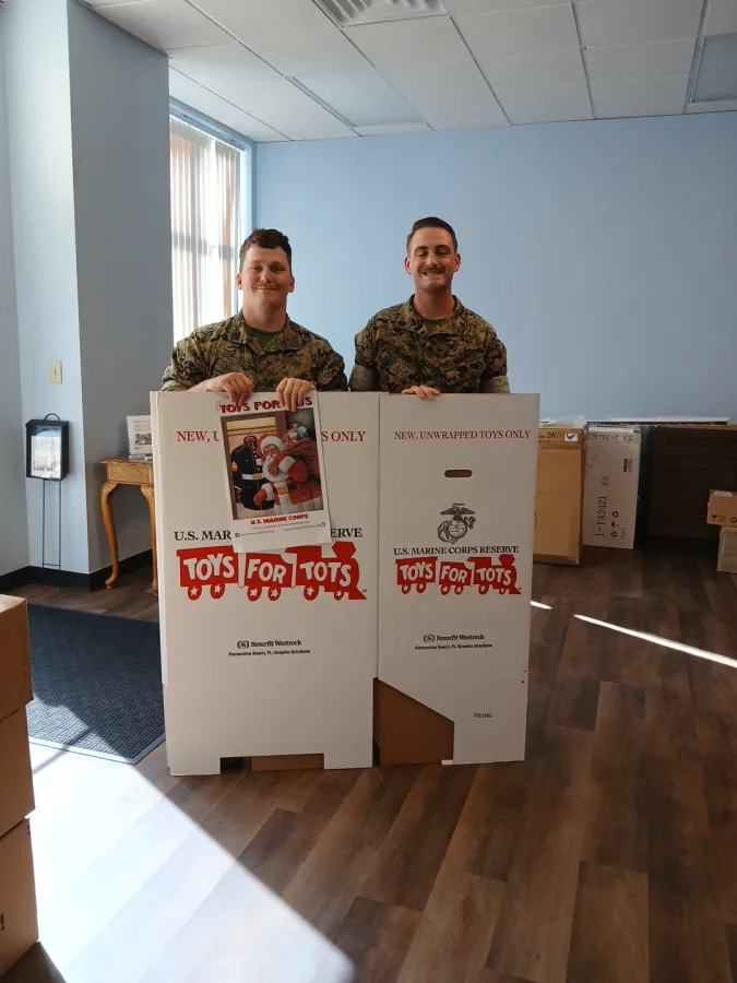JDS Bath Marine Toys for Tots box drop off richmond va