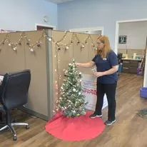 JDSBath decorating christmas tree chesterfield va