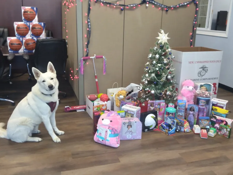 JDSBath samuel toys for tots collection 2024 centeral va