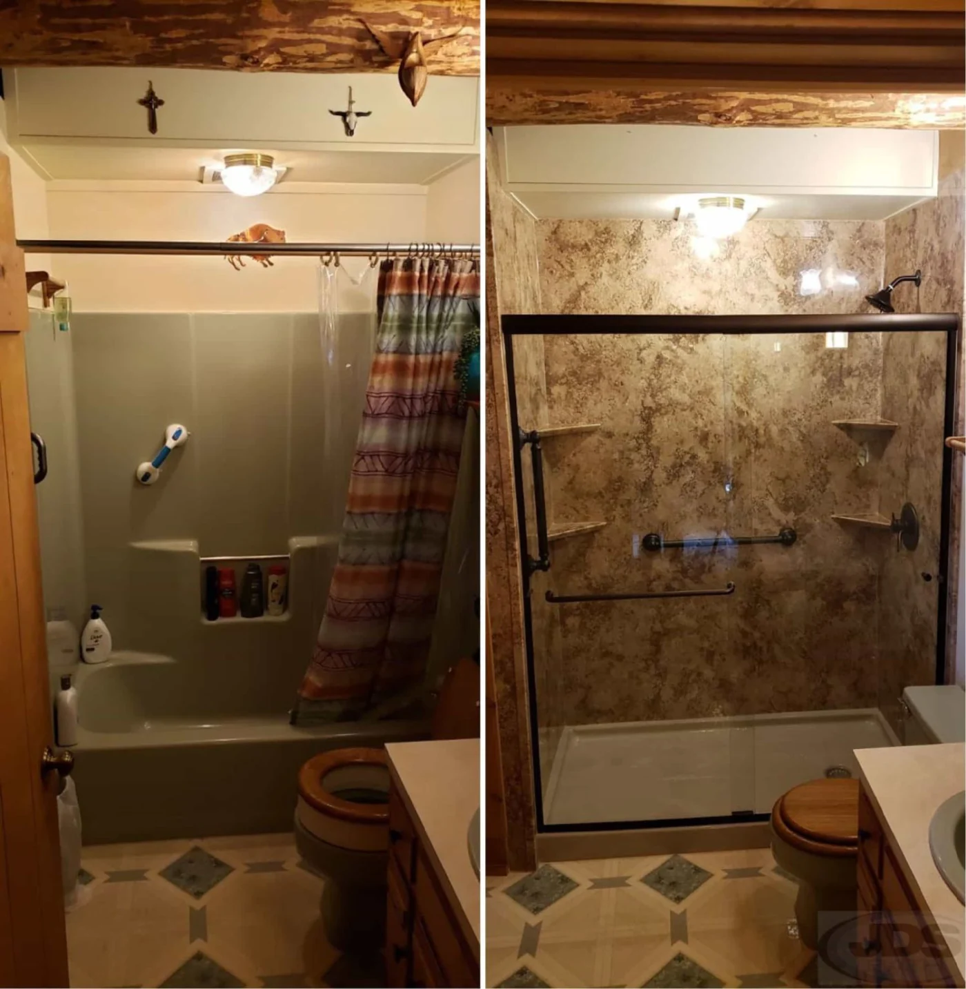 Jdsbath Before And After Bathtub To Acrylic Walk In Shower Henrico Va