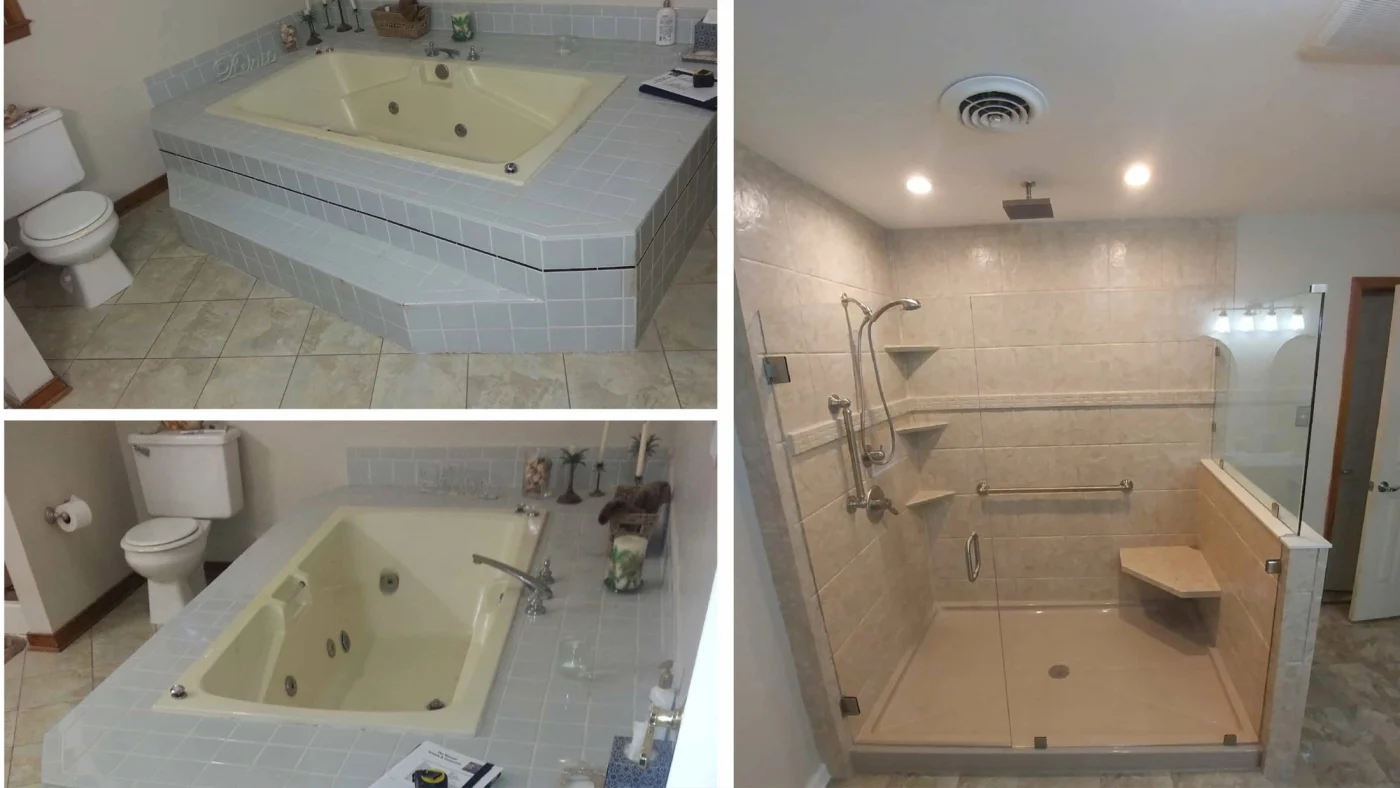 Jdsbath Richmond Va Complete Bathroom Remodel Acrylic Walk In Shower