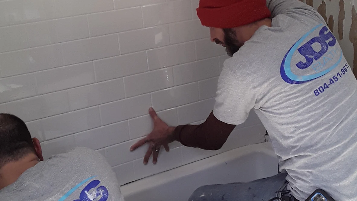 Detailed Shower Bath Tile Installations Remodels Richmond Virginia