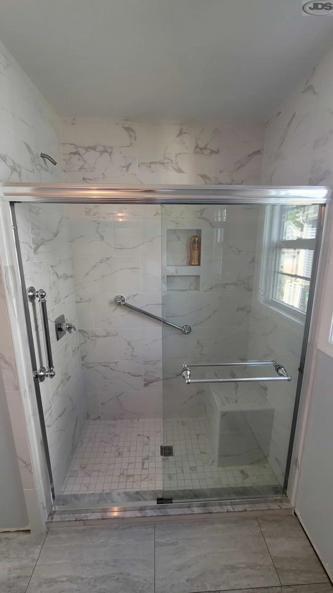 Picture of a bathroom remodel