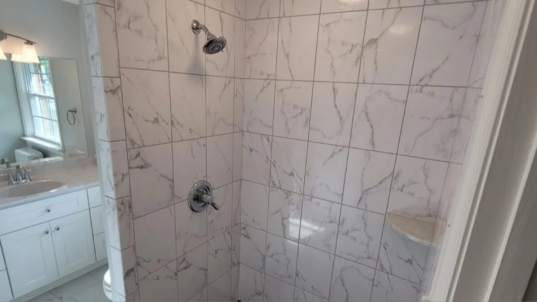 Tile Walk In Shower Midlothian Va Jds Bath