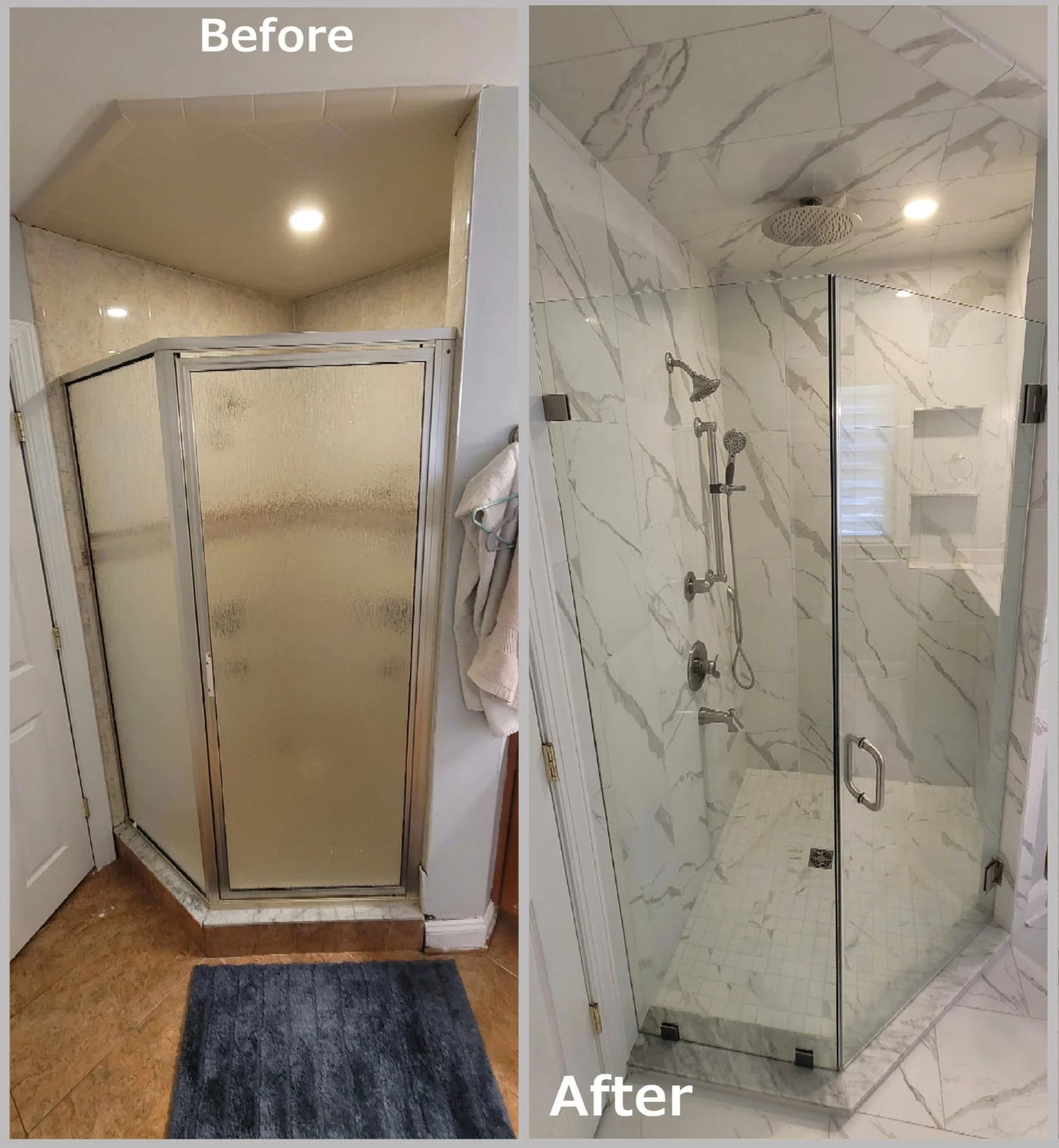 New acrylic bathtub replacement